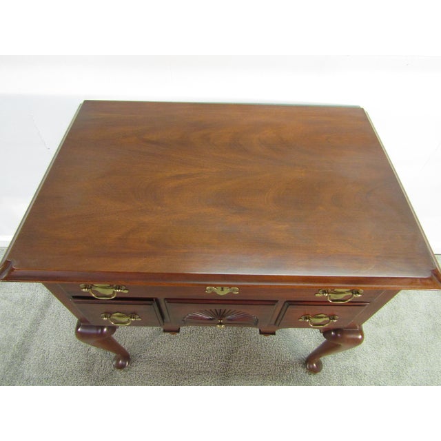 Henkel Harris Henkel Harris Solid Mahogany Low Boy For Sale - Image 4 of 9