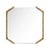 Gold Alentejo Square Mirror in Cast Brass from Insidherland For Sale - Image 8 of 8
