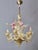 Venetian Five-Arm Murano Glass Chandelier For Sale - Image 12 of 12