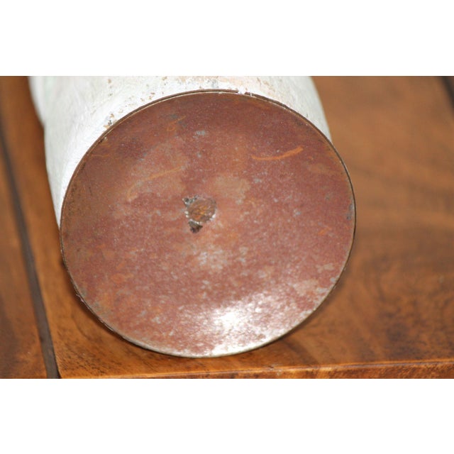 2000 - 2009 Reclaimed, Salvaged Wooden Farmhouse Baluster Candleholder For Sale - Image 5 of 8