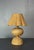 Mid-Century French Rattan Wicker Mushroom Table Lamp, 1960s For Sale - Image 10 of 14