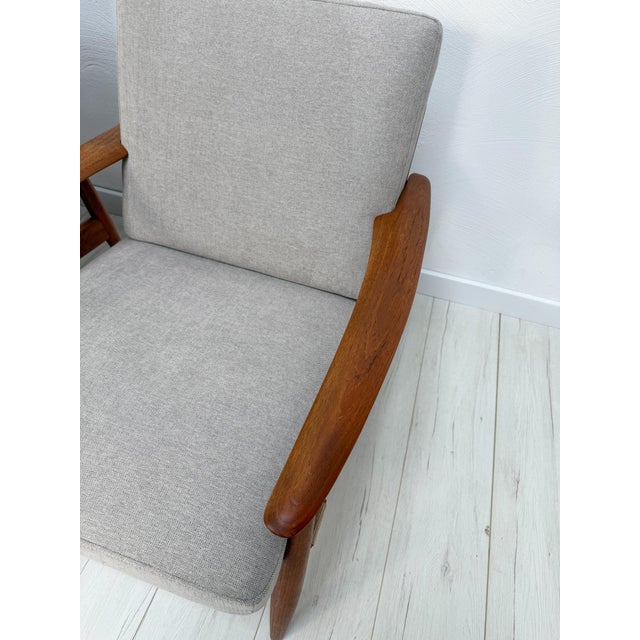Mid-Century Danish Teak Armchair, 1960s For Sale - Image 11 of 16