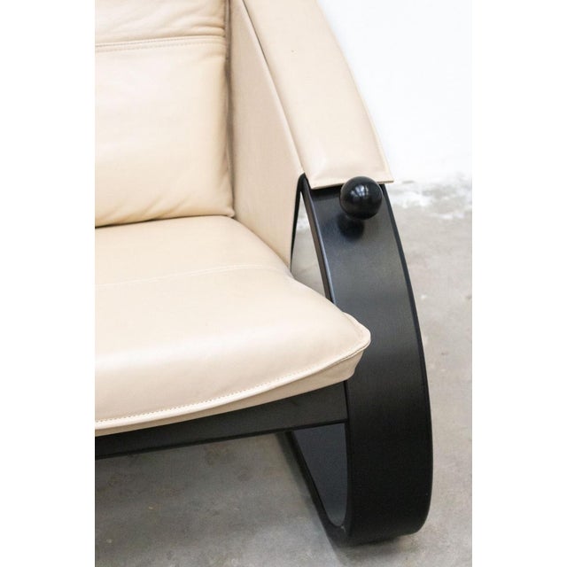 Black Lounge Chair from Nelo, Sweden, 1980s For Sale - Image 8 of 12