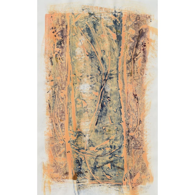 Gerhard Mevissen, Elementar I.5.8 (‘Mystical Inscription), 2003, Pencil and Watercolor on Handmade Paper For Sale - Image 14 of 14