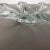 Large French Floral Crystal Glass Shell Bowl from Vannes Art, 1970s For Sale - Image 15 of 18