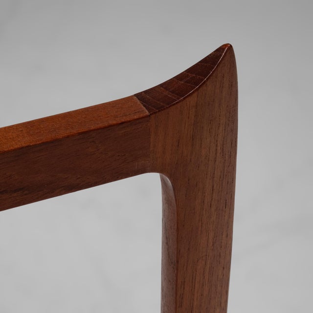 Model 4508 Teak Tray Table by Engholm for Fritz Hansen, Denmark, 1960s For Sale - Image 6 of 12
