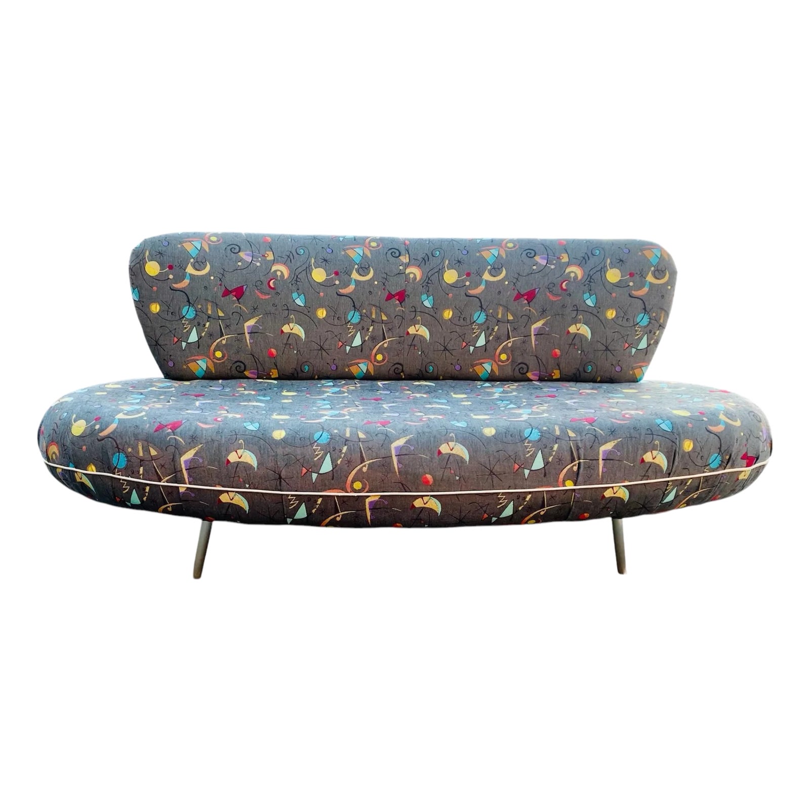 スペースエイジ レトロ DZ633、DT-101、TFM-C200、RP-116 1970s Mid Century Modern Space Age Atomic Disk Sofa | Chairish