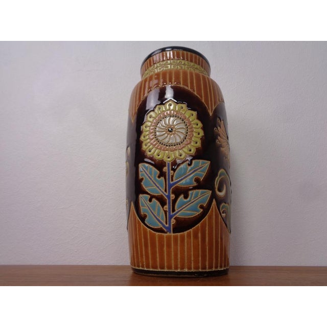 Art Nouveau Pottery Vase, 1920s For Sale - Image 4 of 17
