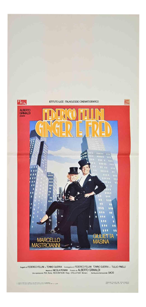 Fred & Ginger Offset Poster, 1986