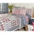 Hana Twin Red/Teal Flat Sheet For Sale - Image 4 of 5