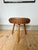 Wood Vintage Wicker Tripod Stool in the style of Tony Paul, 1960s For Sale - Image 7 of 13