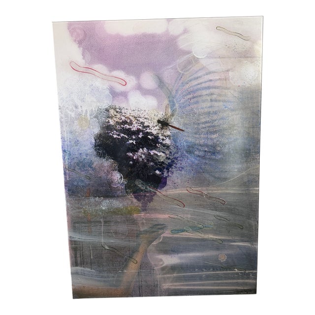 Sheree Friedman “They Emerge #2a” Contemporary Plexi-Sandwiched Print, 40" X 28" For Sale