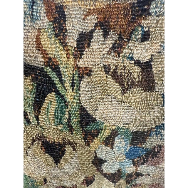 Pair of Pillows With 18th Century French Tapestry Panels by Melissa Levinson For Sale - Image 4 of 10