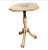 Modern Decorated Painted Hexagonal Tripod Pedestal Tilt-Top Side Table For Sale - Image 4 of 6