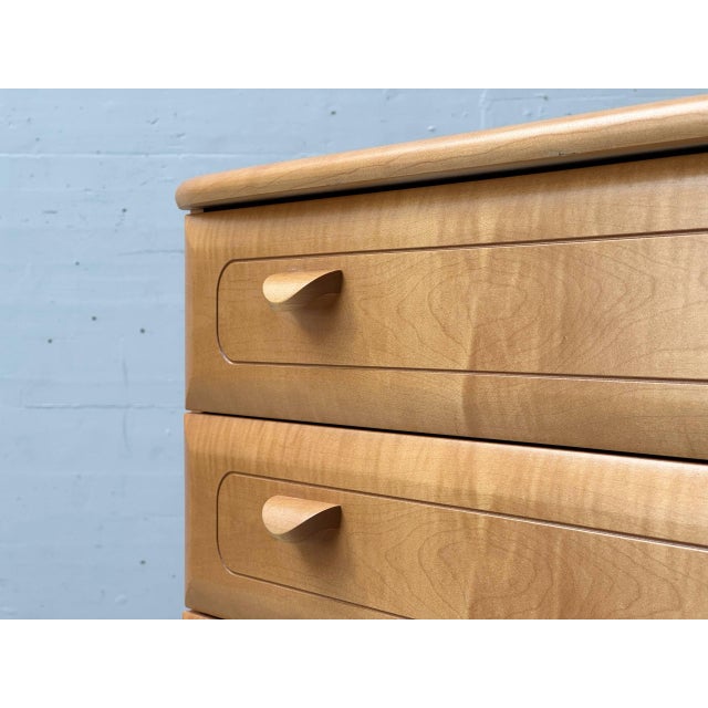 Chest of Drawers in Cherry Wood, 1990s For Sale - Image 11 of 16