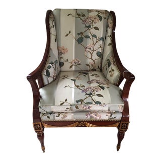 Theodore Alexander Chinoiserie Side Chair For Sale