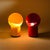 Space Age Sfera Notte Table Lamps from Gagiplast, 1970s, Set of 2 For Sale - Image 4 of 17