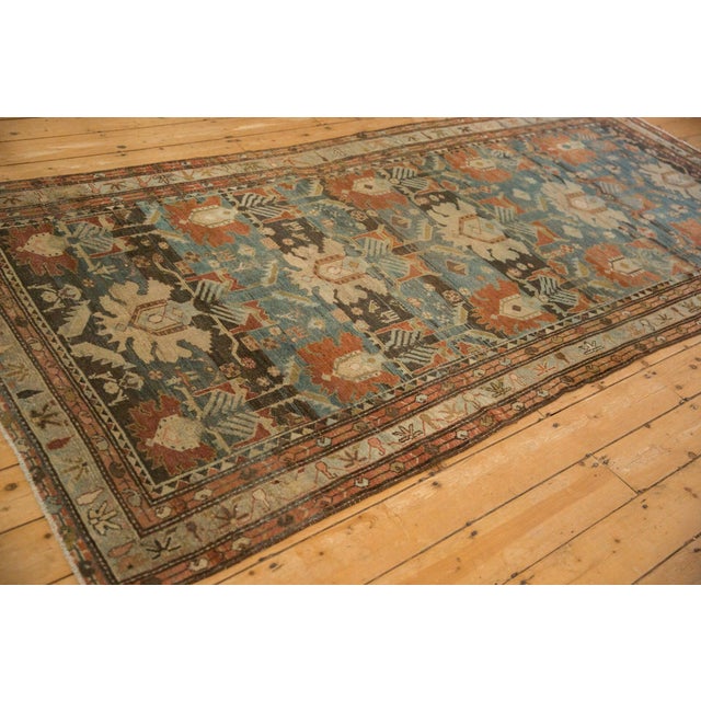 1920s Antique Persian Mehreban Palmette Wool Rug Runner For Sale - Image 10 of 16