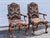 Century Furniture Century Furniture Chippendale Style Carved Mahogany Armchairs With Ball & Claw Feet a Pair For Sale - Image 4 of 11