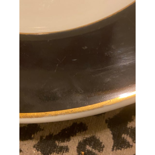 Ceramic Vintage U. S. Naval Academy Officers & Faculty Club Porcelain Plate, Rego, Circa 1948 For Sale - Image 7 of 8