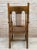 19th-Century French Carved Oak Turned Wood Armchair For Sale - Image 9 of 12