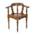 Wood Antique Wilhelminian Corner Chair in Walnut For Sale - Image 7 of 7
