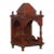 Vintage Indian Painted Teakwood Mandir or Home Temple For Sale