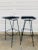 Allan Gould Allan Gould Rope Bar STOOLS-pair For Sale - Image 4 of 7