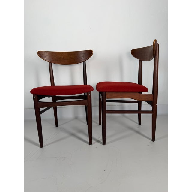 Vintage Danish Teak Chairs, 1960s, Set of 2 For Sale - Image 10 of 10