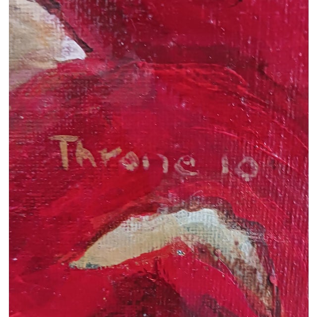 Jim Throne Spilled Cherries - Contemporary Realist Still Life Acrylic For Sale - Image 6 of 9