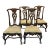 Set of English Queen Anne Chinoiserie Chairs For Sale