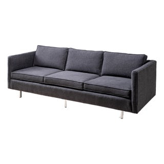 Knoll Style Tuxedo Sofa For Sale