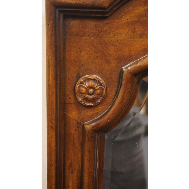 Drexel Drexel Heritage Vercelli Collection Italian Provincial 23" Dresser / Wall Mirror 503-200 For Sale - Image 4 of 7