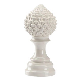 Artichoke Finial - Gray, Small For Sale