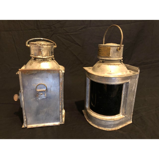 Antique Ship Navigation Lights, a Pair Chairish