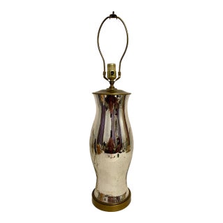 Warren Kessler Mercury Glass Lamp For Sale