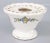 A lovely antique French faience Moustiers bouquetière flower frog vase, circa 1890. Maker's mark on reverse. This...