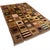 Vintage Silk Rug | Reversible Geometric Square Motif | 6x9 For Sale - Image 4 of 5