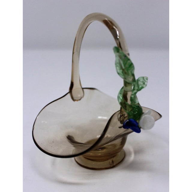 Vintage Antique Murano Glass Baskets Chairish