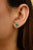 This is part of Chairish’s Fine Jewelry assortment. Natural Emerald Diamond Halo Oval Stud Earrings Gift for Mom in 14K...
