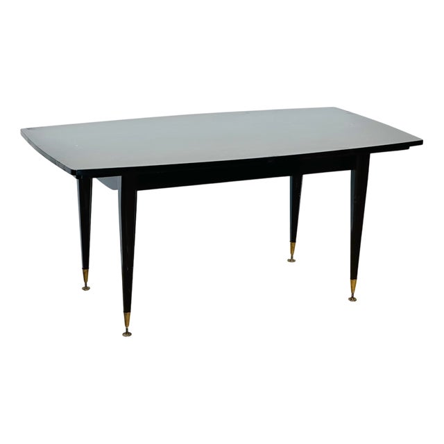 Art Deco Dining Table in Macassar Ebony, 1940s For Sale