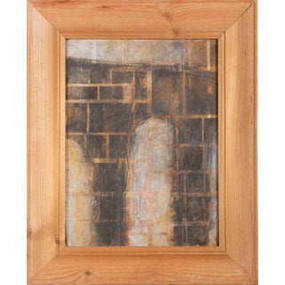 Paolo La Motta, The Wall, Oil Painting, 2000s, Framed For Sale