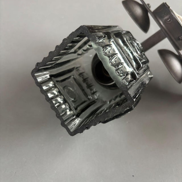 Metal Brutalist Wall Lamps by Birger Hammerstad, 1960s, Set of 2 For Sale - Image 7 of 12