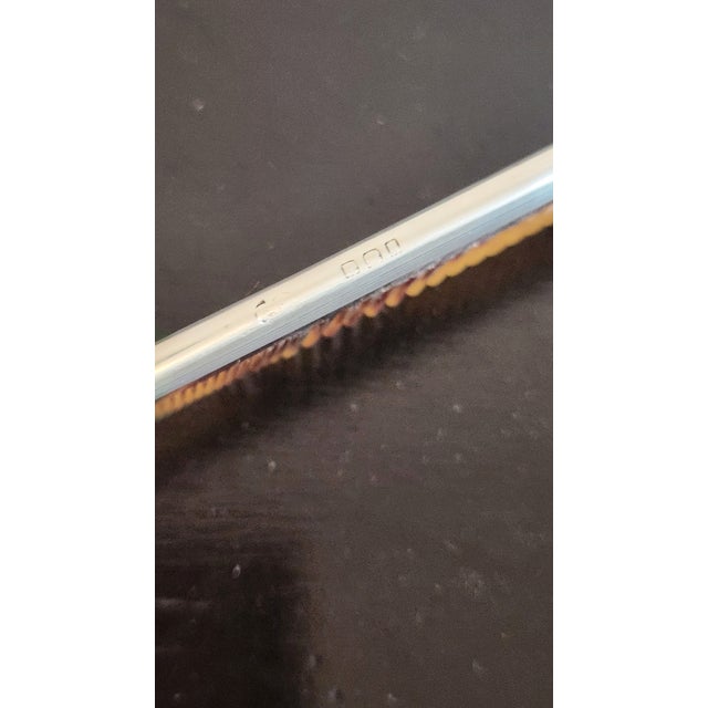 English Art Deco Sterling Silver Grooming Trio by William Neale, Birmingham 1927 For Sale - Image 16 of 18