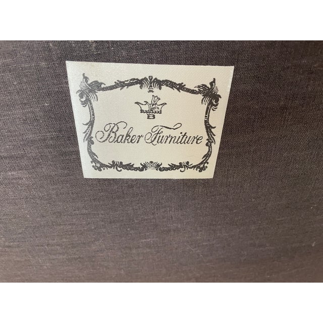 Vintage Barbara Barry Slipper Chair With Ottoman For Sale - Image 13 of 18