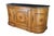 Italian Thomasville Italian Hills of Tuscany Bibbiano Demilune Marble Top Burl Sideboard For Sale - Image 3 of 13