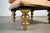1980’s Hollywood Regency Brass Ottoman / Stool For Sale - Image 11 of 12