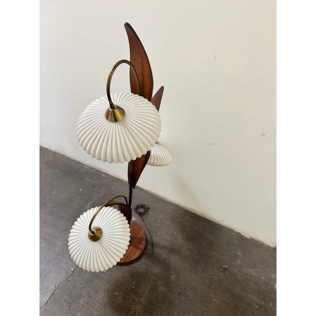 Mid Century Modern Reflecting Iconic Aesthetics Floor Lamp For Sale - Image 4 of 12