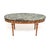 Vintage French Coffee Table with Marble Top, 1930 For Sale - Image 9 of 9