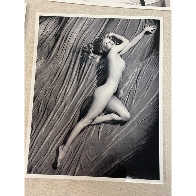 6 Marilyn Monroe Black-and-White Portrait Photos From 1940 and 1950 For Sale - Image 4 of 6